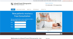 Desktop Screenshot of mercerislandchiropractor.com